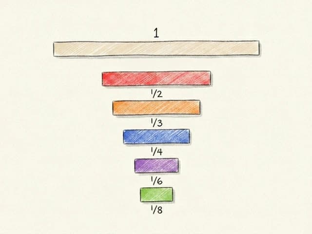 Réglettes de fractions