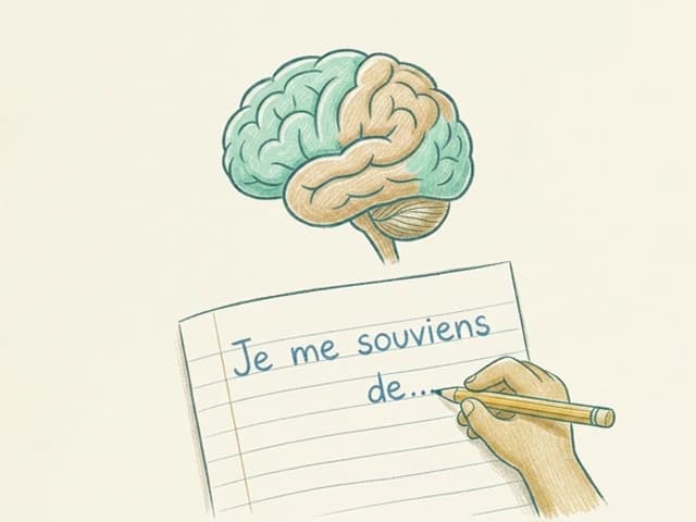 Dictée mémoire