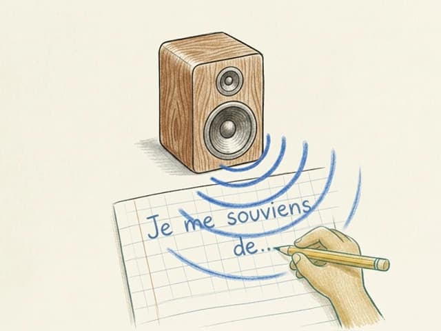 Dictée orale