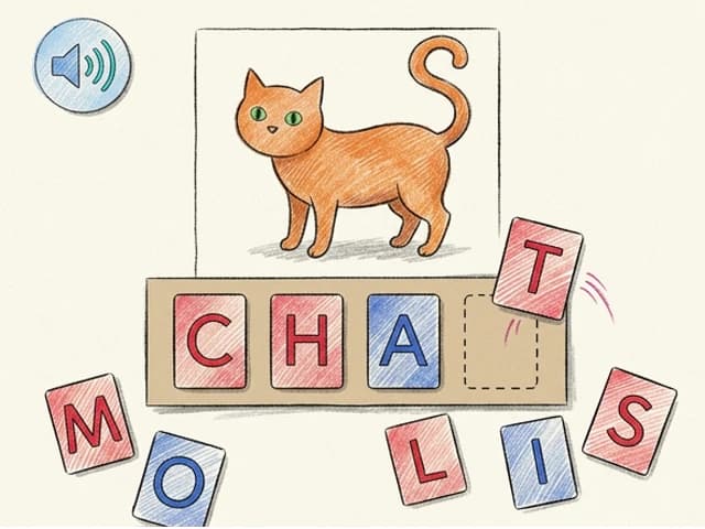 Les lettres mobiles